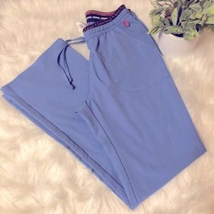 Women’s HeartSoul Light Blue Scrub Set